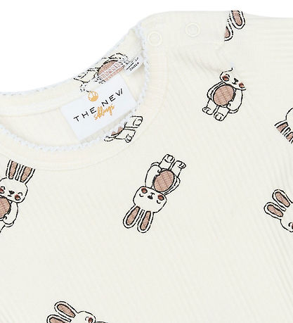 The New Siblings Body l/æ - Rib - TnsbPippa - Cloud Dancer m. Ka The New Siblings Body l/æ - Rib - TnsbPippa - Cloud Dancer m. Ka