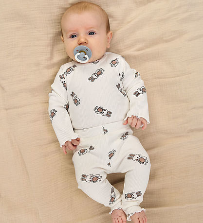 The New Siblings Body l/æ - Rib - TnsbPippa - Cloud Dancer m. Ka The New Siblings Body l/æ - Rib - TnsbPippa - Cloud Dancer m. Ka