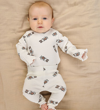 The New Siblings Body l/æ - Rib - TnsbPippa - Cloud Dancer m. Ka