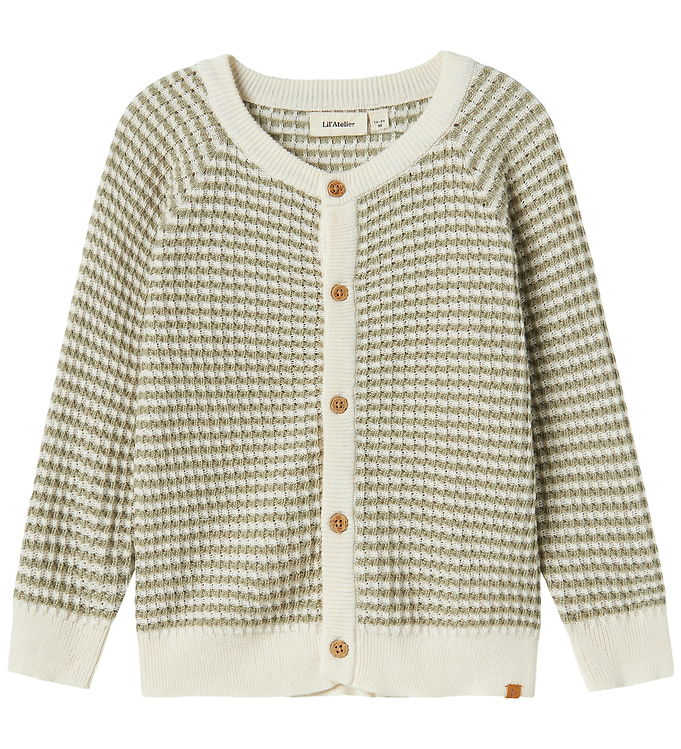 Lil' Atelier Cardigan - Strik - NmmHalma - Seagrass