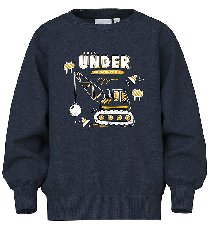 Name It Sweatshirt - NmmVion - Navy Blazer/Construction