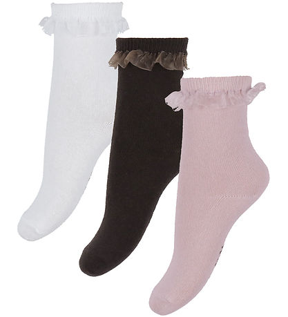 Name It Strømper - 3-pak - NmfLocka - Burnished Lilac/Cloud Danc