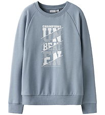 Name It Sweatshirt - NkmVion - Dusty Blue/Unbeaten Name It Sweatshirt - NkmVion - Dusty Blue/Unbeaten