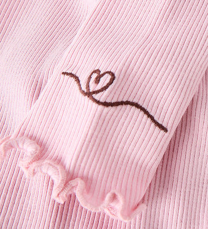 Name It Blouse - Rib - Nmfkayla - Gebleekt Mauve