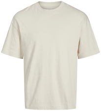 jack & Jones T-shirt - Noos - JjeUrban - Moonbeam/Loose jack & Jones T-shirt - Noos - JjeUrban - Moonbeam/Loose