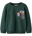 Name It Sweatshirt - NmmLeland - Garden Topiary w. Print