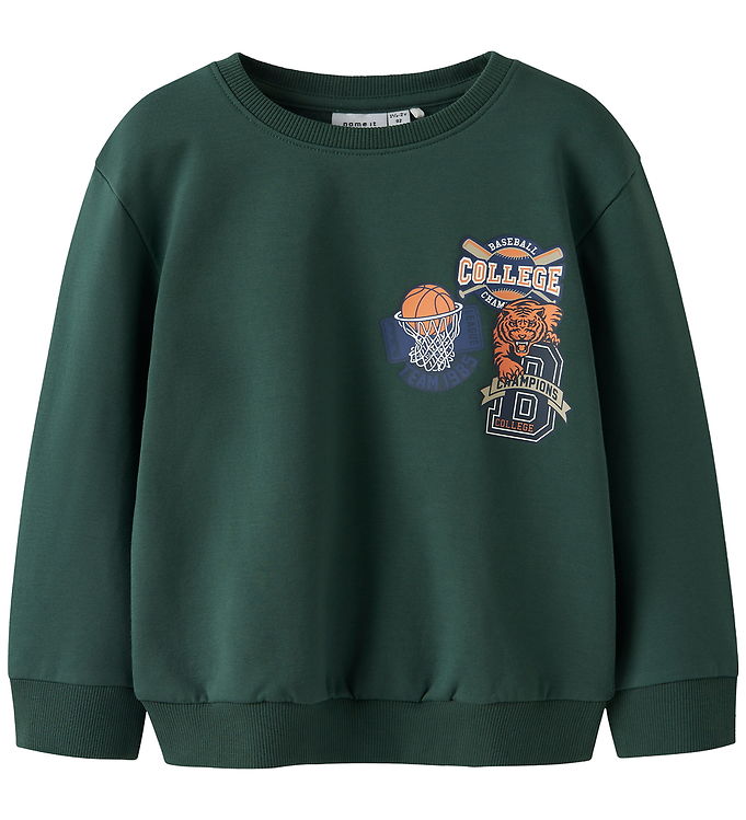 Name It Sweatshirt - NmmLeland - Garden Topiary m. Print