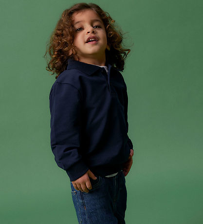 Name It Sweatshirt - Polo - NmmLeopold - Navy Blazer