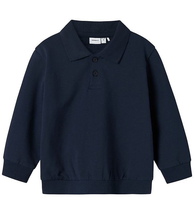Name It Sweatshirt - Polo - NmmLeopold - Navy Blazer