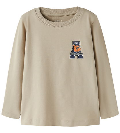 Name It Blouse - NmmLamont - Iceland Fossil w. Print