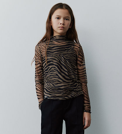 Sofie Schnoor Bluse - Mesh - Calliesy - Brown
