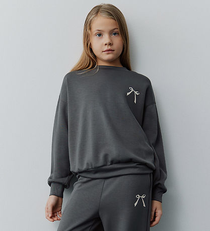 Sofie Schnoor Bluse - Elisy - Charcoal Grey