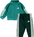 adidas Performance Træningssæt - 205 - Pure Teal/Hvid adidas Performance Træningssæt - 205 - Pure Teal/Hvid