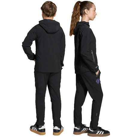 adidas Performance Træningsbukser - MUFC C VT P Y - Sort/Purrus