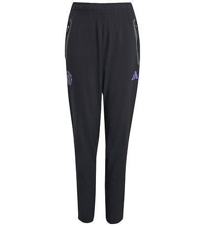 adidas Performance Træningsbukser - MUFC C VT P Y - Sort/Purrus