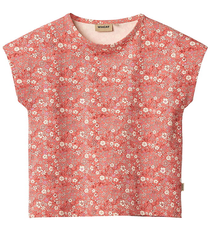 Wheat T-shirt - Bette - Coral Flowers