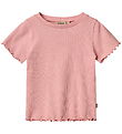 Wheat T-shirt - Rib - Alicia - Rose Wheat T-shirt - Rib - Alicia - Rose