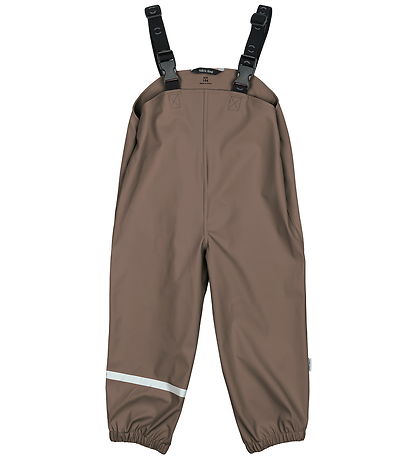 Mikk-Line Regntøj m. Seler - PU - Chocolate Chip Mikk-Line Regntøj m. Seler - PU - Chocolate Chip