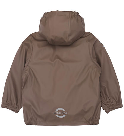 Mikk-Line Regntøj - PU - Chocolate Chip