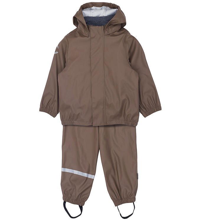 Mikk-Line Regntøj - PU - Chocolate Chip