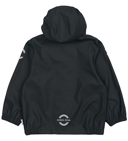 Mikk-Line Regntøj m. Seler - PU - Dark Navy