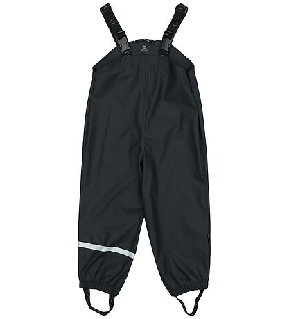 Mikk-Line Regntøj m. Seler - PU - Dark Navy