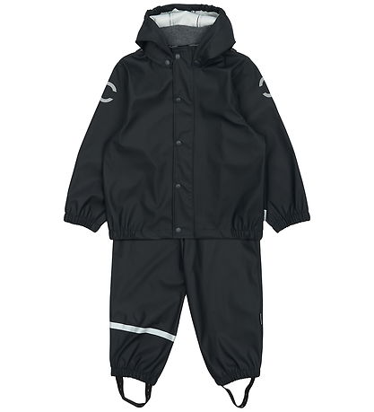 Mikk-Line Regntøj m. Seler - PU - Dark Navy Mikk-Line Regntøj m. Seler - PU - Dark Navy