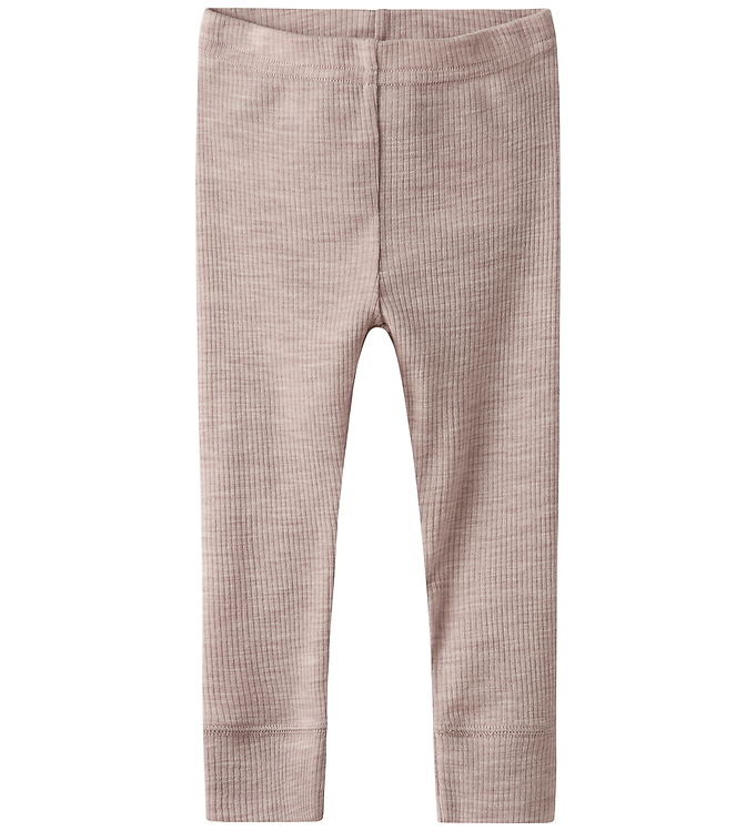 Name it Leggings - Rib - Noos - NbnWax - Shadow Gray