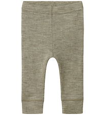 Name It Leggings - Uld - Rib - Noos - NbnWax - Dried Sage Name It Leggings - Uld - Rib - Noos - NbnWax - Dried Sage