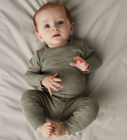 Name It Leggings - Uld - Rib - Noos - NbnWax - Dried Sage Name It Leggings - Uld - Rib - Noos - NbnWax - Dried Sage