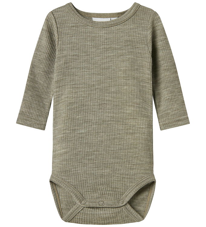 Name It Body l/æ - Uld - Rib - Noos - NbnWax - Dried Sage