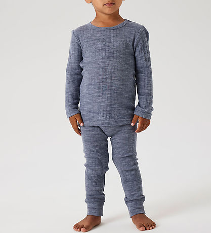 Name It Leggings - Ull - Noos - NmmWang - Falkstone Grey