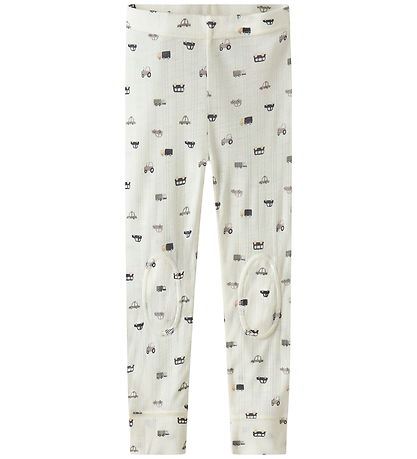 Name It Leggings - Uld - Rib - Noos - NmmWang - Snow White/Small Name It Leggings - Uld - Rib - Noos - NmmWang - Snow White/Small