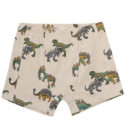 Minymo Boxershorts - 2-Pak - Beige Melange