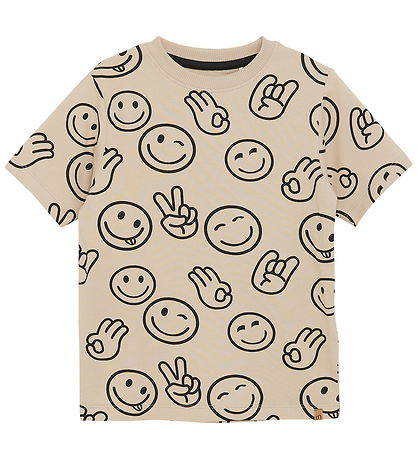 Minymo T-shirt - Oxford Tan Minymo T-shirt - Oxford Tan