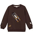 Minymo Sweatshirt - Bracken m. Rumraket Minymo Sweatshirt - Bracken m. Rumraket