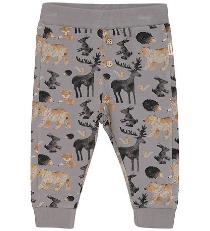 Minymo Sweatpants - AOP - Cloudburst Minymo Sweatpants - AOP - Cloudburst