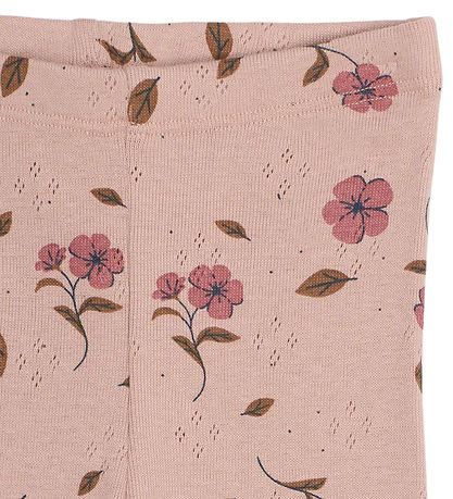 The New Siblings Leggings - Pointelle - TnsbPicole - Adobe Rose 