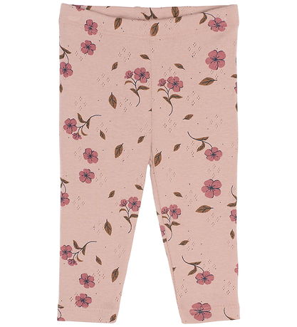 The New Siblings Leggings - Pointelle - TnsbPicole - Adobe Rose  The New Siblings Leggings - Pointelle - TnsbPicole - Adobe Rose