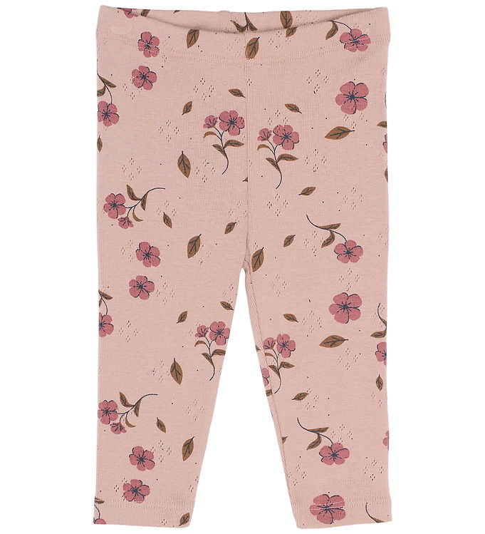 The New Siblings Leggings - Pointelle - TnsbPicole - Adobe Rose