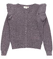 The New Cardigan - Strik - TnPerla - Gray Ridge m. Glimmer The New Cardigan - Strik - TnPerla - Gray Ridge m. Glimmer