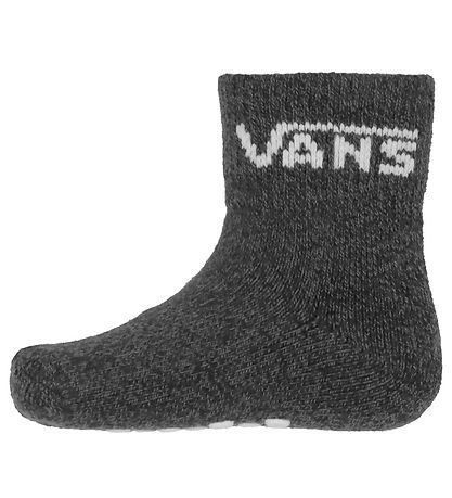 Vans Gåstrømper - 2-pak - Sort/Grå Vans Gåstrømper - 2-pak - Sort/Grå