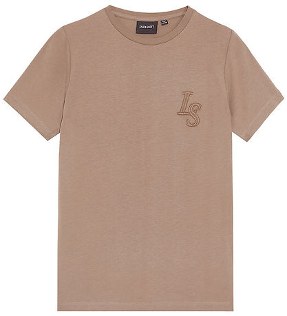 Lyle & Scott T-shirt - Monogram - Tigers Eye Lyle & Scott T-shirt - Monogram - Tigers Eye