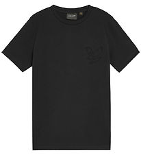 Lyle & Scott T-shirt - Embossed Eagle - Jet Black Lyle & Scott T-shirt - Embossed Eagle - Jet Black