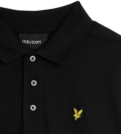 Lyle & Scott Polobluse - Jet Black Lyle & Scott Polobluse - Jet Black