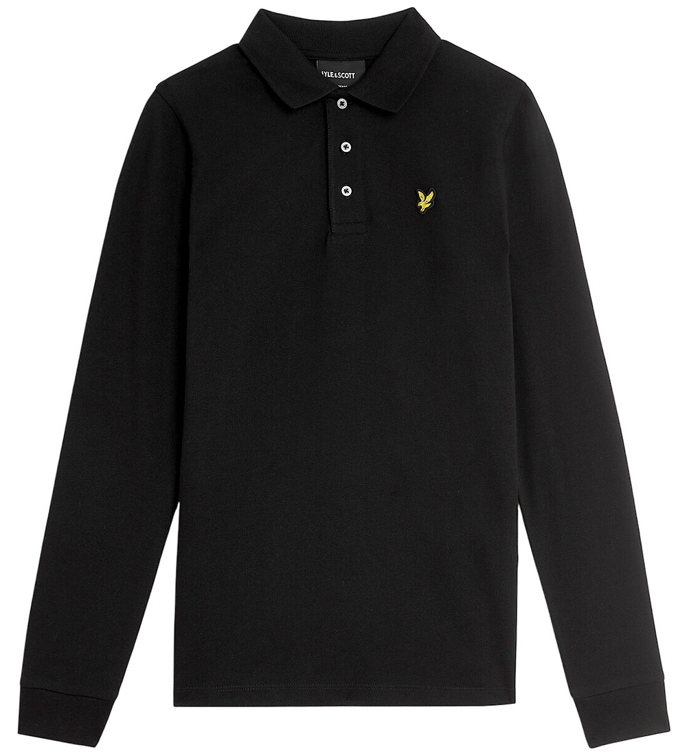 Lyle Scott Polo - Jet Black - Lyle Scott - 14-15 ans 164-170 - Blouse 60 €