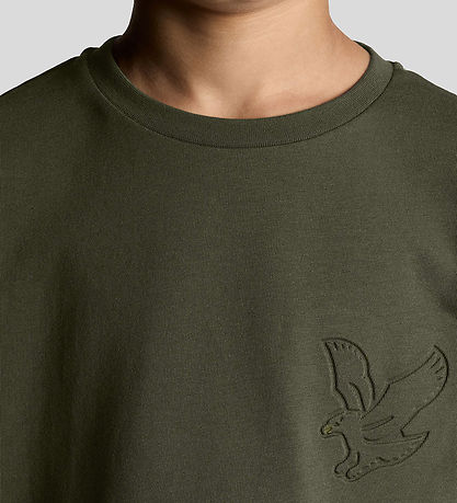 Lyle & Scott T-shirt - Embossed Eagle - Deep Depths Lyle & Scott T-shirt - Embossed Eagle - Deep Depths
