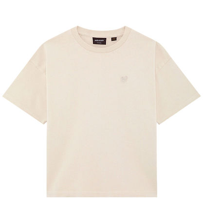 Lyle & Scott T-shirt - Heavy Weight Relaxed - Putty Lyle & Scott T-shirt - Heavy Weight Relaxed - Putty