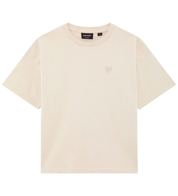 Lyle & Scott Heavy Weight Relaxed T-shirt - Putty