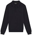 Lyle & Scott Polobluse - Strik - Dark Navy